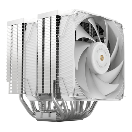 VENTILADOR CON DISIPADOR DE CPU MARS GAMING MCPUXU9W DOBLE VENTILADOR FBD COBRE MULTISOCKET TPD 400 - Imagen 1 de 5 VENTILADOR CON DISIPADOR DE CPU MARS GAMING MCPUXU9W DOBLE VENTILADOR FBD COBRE MULTISOCKET TPD 400 - Imagen 1 de 5
