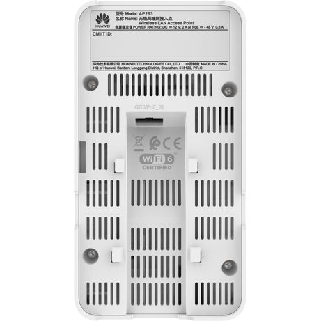 HUAWEI AP263(11AX INDOOR,2+2 DUAL BANDS,SMART ANTENNA,USB,BLE) (AP263) - Imagen 6 de 6 HUAWEI AP263(11AX INDOOR,2+2 DUAL BANDS,SMART ANTENNA,USB,BLE) (AP263) - Imagen 6 de 6