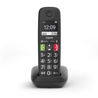 Miniatura 3 de TELEFONO FIJO INALAMBRICO GIGASET E290 TECLAS GRANDES Y PANTALLA DE ALTA VISIBILIDAD 150 CONTACTOS NEGRO