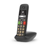 Miniatura 4 de TELEFONO FIJO INALAMBRICO GIGASET E290 TECLAS GRANDES Y PANTALLA DE ALTA VISIBILIDAD 150 CONTACTOS NEGRO