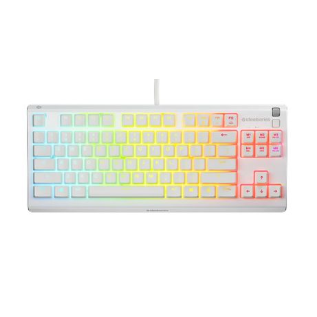 TECLADO STEELSERIES APEX 3 TKL (USA) BLANCO (64819) - Imagen 2 de 5 TECLADO STEELSERIES APEX 3 TKL (USA) BLANCO (64819) - Imagen 2 de 5