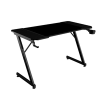 Miniatura 1 de MESA MARS GAMING MGD X120 CHASIS DE ACERO TABLERO NEGRO 120x60 DISE??O FIBRA DE CARBONO ALF. XXL