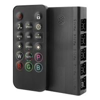 Miniatura 2 de HUB VENTILADOR INTERNO MARS GAMING MFHUB MANDO A DISTANCIA SOPORTA 10 VENTILADORES PWM