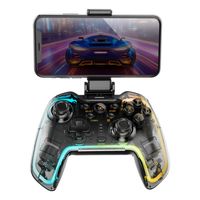 Miniatura 2 de GAMEPAD MARS GAMING MGPBT2 BT5.0 INALAMBRICO NEGRO/TRANSPARENTE