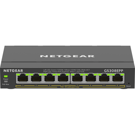NETGEAR GS308EPP - Imagen 1 de 10 NETGEAR GS308EPP - Imagen 1 de 10