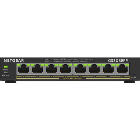 NETGEAR GS308EPP - Imagen 9 de 10 NETGEAR GS308EPP - Imagen 9 de 10