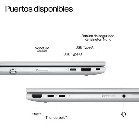 HP EB8FlipG1i13 U5 225U 13 16GB/512 PC E - Imagen 16 de 17 HP EB8FlipG1i13 U5 225U 13 16GB/512 PC E - Imagen 16 de 17