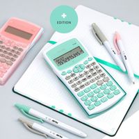 Miniatura 4 de BLISTER CALCULADORA CIENTIFICA M240 ANTIBACTERIAL ROSA NUEVO MILAN 159110IBGPBL