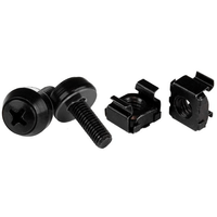 Miniatura 1 de M5 Screws+Cage Nuts - 50 Pack Black
