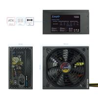 Miniatura 5 de Fuente Alimentación 700W TOOQ  TQAPOLO-700SP No Non-Modular Negro