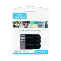 Miniatura 2 de USB 2.0 PNY 3X 32GB ATTACHE4 PACK