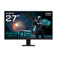 Miniatura 1 de MONITOR GIGABYTE 27" GS27FA,SS IPS,1920X1080 (FHD),1MS,1000:1,180HZ,2HDMI+1DP,NEGRO