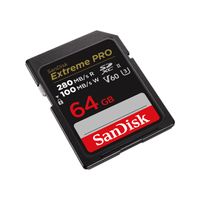 Miniatura 4 de SANDISK EXTREME PRO 64GB V60 UHS-II SD CARDS 280/100MBS V60,C10 UHS-II