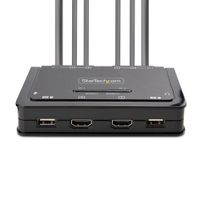Miniatura 6 de 2-Port Dual-Monitor Cable KVM Switch