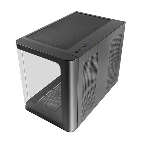 MARS GAMING MC-FUSIONM, Caja Gaming Micro-ATX, Ventana Lateral y Frontal Curvo de Cristal Templado Continuo, Minitorre PC Doble Cámara, Soporte Refri - Imagen 2 de 3 MARS GAMING MC-FUSIONM, Caja Gaming Micro-ATX, Ventana Lateral y Frontal Curvo de Cristal Templado Continuo, Minitorre PC Doble Cámara, Soporte Refri - Imagen 2 de 3
