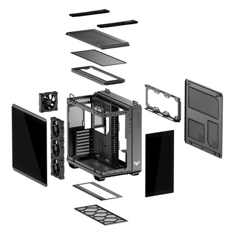 Asus TUF GAMING GT502 Horizon TG ARGB Black Negro - Imagen 21 de 21 Asus TUF GAMING GT502 Horizon TG ARGB Black Negro - Imagen 21 de 21