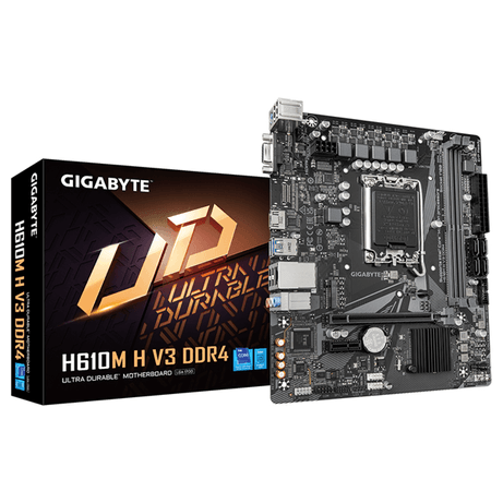 GIGABYTE Intel H610M H V3 DDR4 LGA 1700 - Imagen 1 de 1 GIGABYTE Intel H610M H V3 DDR4 LGA 1700 - Imagen 1 de 1