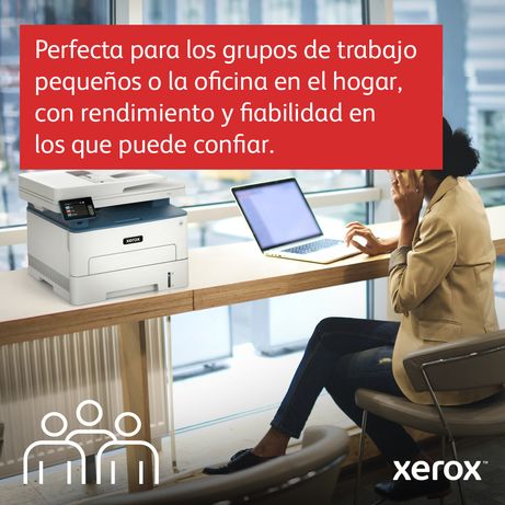 XEROX B235 A4 34 ppm Inalámbrica Copia/impresión/escaneado/fax PS3 PCL5e/6 ADF 2 bandejas Multifunción A4 Wifi Laser Dúplex - Imagen 12 de 15 XEROX B235 A4 34 ppm Inalámbrica Copia/impresión/escaneado/fax PS3 PCL5e/6 ADF 2 bandejas Multifunción A4 Wifi Laser Dúplex - Imagen 12 de 15