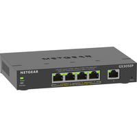 Miniatura 1 de ProSafe Gigabit Ethernet Switch 5 puertos 4 x PoE+ (63W)  (Sobremesa) Monitorizaci n  VLAN