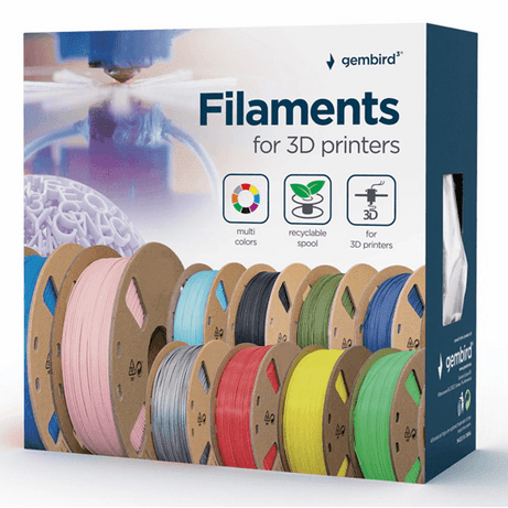 FILAMENTO ABS GEMBIRD NEGRO, 1,75 MM, 1 KG - Imagen 1 de 5 FILAMENTO ABS GEMBIRD NEGRO, 1,75 MM, 1 KG - Imagen 1 de 5