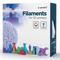 Miniatura 3 de FILAMENTO ABS GEMBIRD ROJO, 1,75 MM, 1 KG