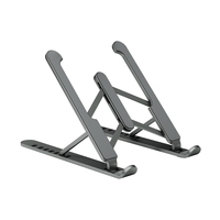 Miniatura 1 de AISENS Soporte De Sobremesa Ajustable Para Portatil / Tablet, 10 - 15P Gris Oscuro