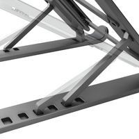 Miniatura 4 de AISENS Soporte De Sobremesa Ajustable Para Portatil / Tablet, 10 - 15P Gris Oscuro