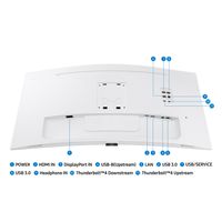 Miniatura 14 de SAMSUNG S65TC  ViewFinity 34" LED VA UltraWide Quad HD HDMI Altavoces