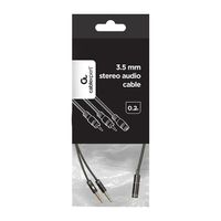 Miniatura 3 de CABLE ADAPTADOR GEMBIRD-HEMBRA 4PINES 3,5MM A 2 STEREO 3,5MM NEGRO, C.METALIC