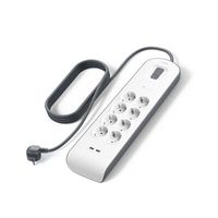 Miniatura 2 de REGLETA ALIMENTACION BELKIN BSV804VF2M-V2 8 TOMAS CON PROTECCION 2xUSB-A INTERRUPTOR COLOR BLANCO