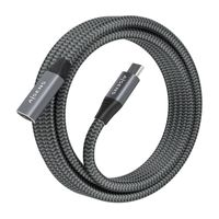 Miniatura 3 de CABLE AISENS USB 3.2 GEN2X2 ALU 20GBPS 8K30 5A 100W USB-C M/H 2.0M