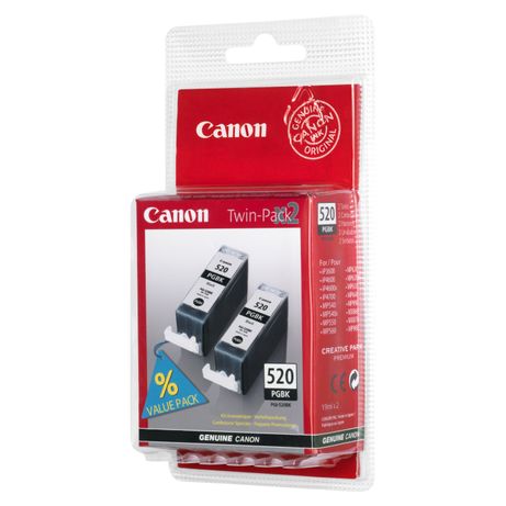 Canon Cartucho PGI-520BK Twin Pack, Negro, PIXMA MX870 PIXMA MX860 PIXMA IP3600 PIXMA MP630 - Imagen 3 de 3 Canon Cartucho PGI-520BK Twin Pack, Negro, PIXMA MX870 PIXMA MX860 PIXMA IP3600 PIXMA MP630 - Imagen 3 de 3