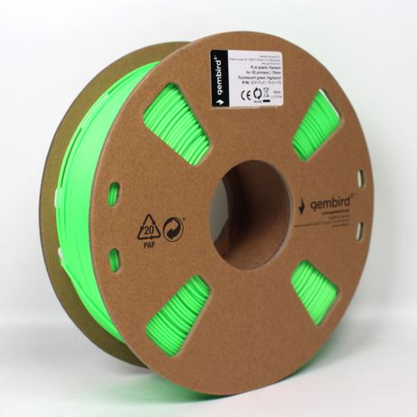 FILAMENTO GEMBIRD PLA 1.75MM 1KG VERDE BRILLANTE - Imagen 4 de 4 FILAMENTO GEMBIRD PLA 1.75MM 1KG VERDE BRILLANTE - Imagen 4 de 4