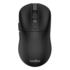 RATON COOLBOX W03 10.000DPI INALAMBRICO NEGRO ULTRALIGERO