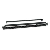 Miniatura 2 de PATCH PANEL 24 PUERTOS UTP CATEGORIA 6 1U COLOR NEGRO