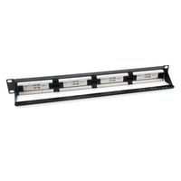 Miniatura 3 de PATCH PANEL 24 PUERTOS UTP CATEGORIA 6 1U COLOR NEGRO