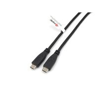 Miniatura 3 de CABLE 2.0 USB-C MACHO USB-C MACHO 3M TRANSFERENCIA 480MBPS COLOR NEGRO