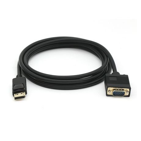 CABLE DISPLAYPORT MACHO A VGA MACHO 2MTS EQUIP - Imagen 2 de 5 CABLE DISPLAYPORT MACHO A VGA MACHO 2MTS EQUIP - Imagen 2 de 5