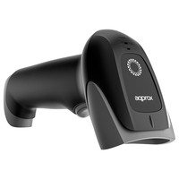 Miniatura 1 de SCANNER CODIGO DE BARRAS APPROX APPLS25WS 1D 350fps 2000mAh BLUETOOTH RF USB NEGRO
