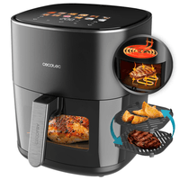 Miniatura 1 de FREIDORA CECOTEC 100500 CECOFRY&GRILL DUOHEAT 65