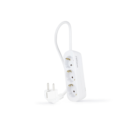 Nanocable Regleta de Enchufes 3 Tomas 1.4 m Blanco - Imagen 1 de 6 Nanocable Regleta de Enchufes 3 Tomas 1.4 m Blanco - Imagen 1 de 6
