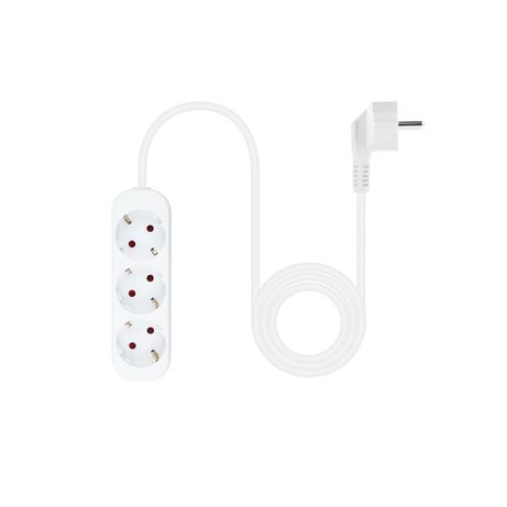 Nanocable Regleta de Enchufes 3 Tomas 1.4 m Blanco - Imagen 3 de 6 Nanocable Regleta de Enchufes 3 Tomas 1.4 m Blanco - Imagen 3 de 6