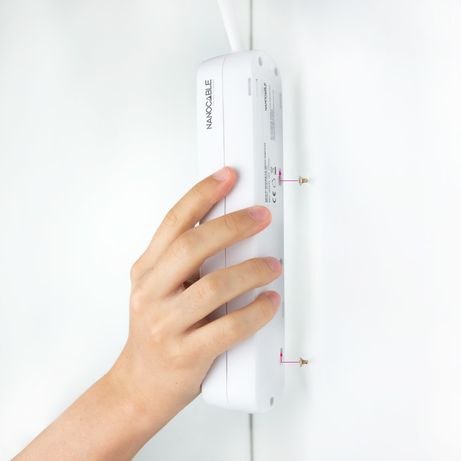 Nanocable Regleta de Enchufes 3 Tomas 1.4 m Blanco - Imagen 6 de 6 Nanocable Regleta de Enchufes 3 Tomas 1.4 m Blanco - Imagen 6 de 6