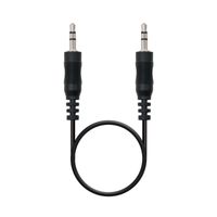 Miniatura 2 de CABLE AUDIO JACK 3.5MM NANO CABLE 10M NEGRO