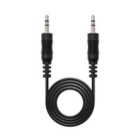 Miniatura 4 de CABLE AUDIO JACK 3.5MM NANO CABLE 10M NEGRO