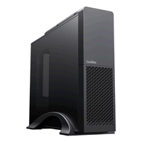 Miniatura 1 de COOLBOX  COOLBOX CAJA MATX SLIM T313 USB-C 3.2 GEN1 FTE. BASIC 500GR-S SFX 500W  Negro Incluye Fuente
