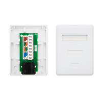 Miniatura 1 de Roseta Superficie RJ45 CAT.6 UTP 1 TOMA