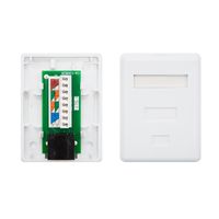 Miniatura 2 de Roseta Superficie RJ45 CAT.6 UTP 1 TOMA