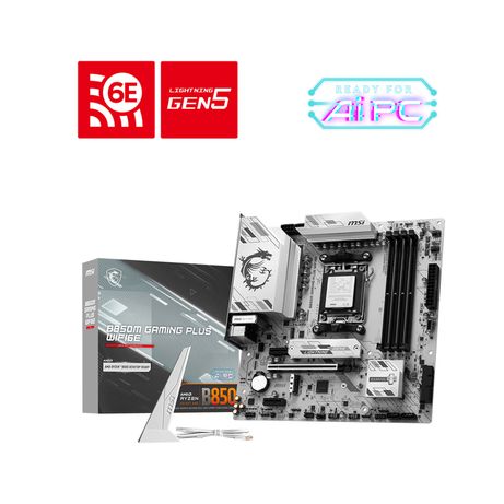 MSI AMD B850M GAMING PLUS WIFI6E Socket AM5 - Imagen 2 de 6 MSI AMD B850M GAMING PLUS WIFI6E Socket AM5 - Imagen 2 de 6