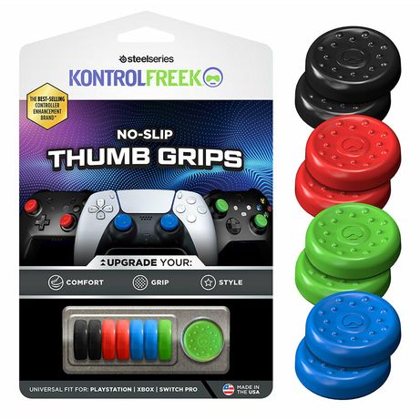 ACCESORIO GAMEPAD KONTROLFREEK BY STEELSERIES No-Slip Thumbgrip 8-pack - UNI 1010-UNI - Imagen 4 de 4 ACCESORIO GAMEPAD KONTROLFREEK BY STEELSERIES No-Slip Thumbgrip 8-pack - UNI 1010-UNI - Imagen 4 de 4